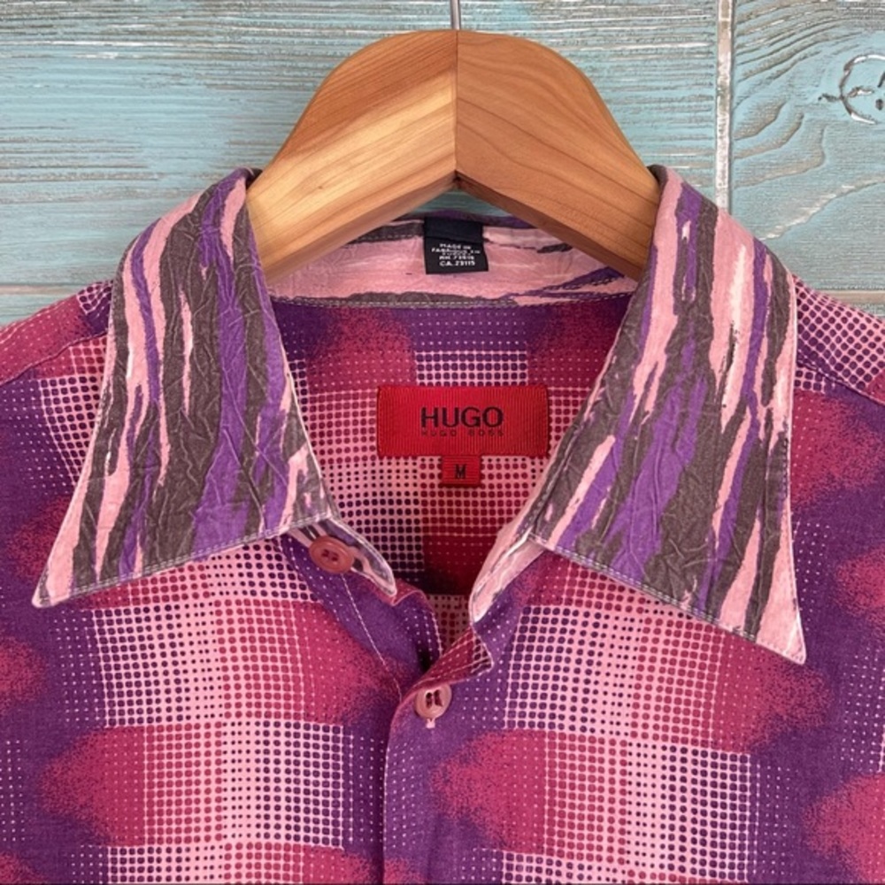 Hugo Boss - Retro 90’s Vintage Single Stitch Shirt - Picture 11 of 16